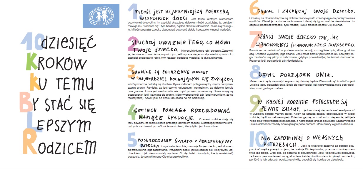 10 Kroków by stać się lepszym rodzicem