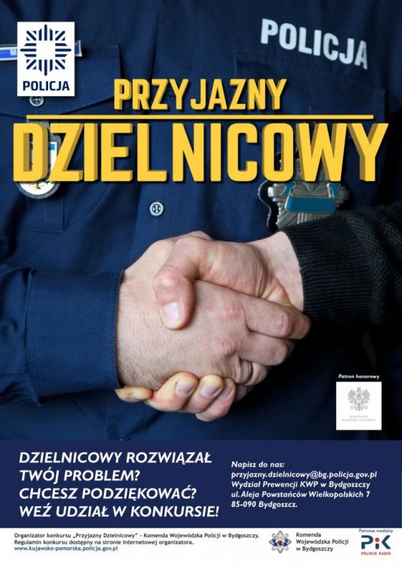 PLAKAT KOMEDA WOJEWÓDZKA POLICJI