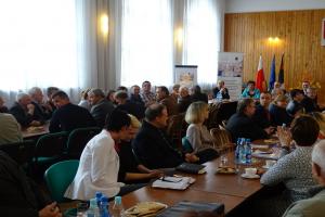 1. Konferencja otwierająca projekt w Starostwie Powiatowym w Wąbrzeźnie