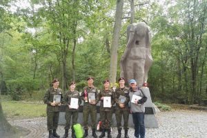 1. Zawody dla klas mundurowych „III Bieg Zesłańca”