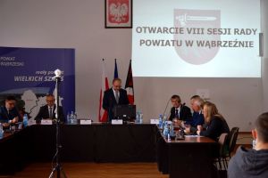 2. Odbyła się VIII sesja Rady Powiatu w Wąbrzeźnie