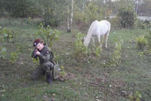 1. Obóz szkoleniowy uczniów Zespołu Szkół we Wroniu