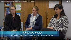 PORADNIA PSYCHOLOGICZNO PEDAGOGICZNA