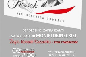 1. Zaproszenie na wykład w bibliotece