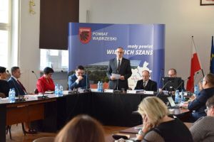 XI sesja Rady Powiatu w Wąbrzeźnie