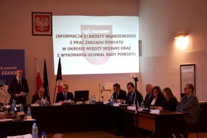 3. XII SESJA RADY POWIATU W WĄBRZEŹNIE