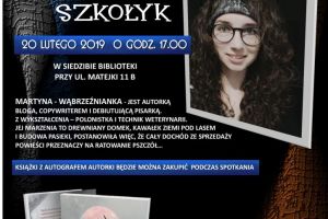 Spotkanie autorskie z Martyną Szkołyk