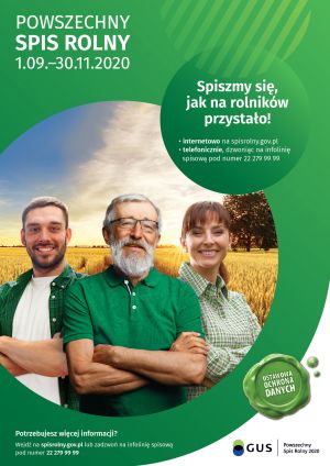 Powszechny Spis Rolny - plakat