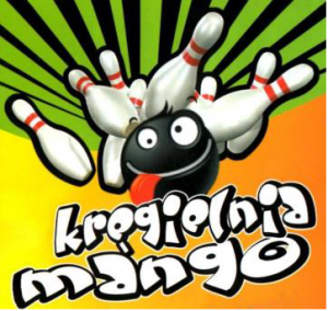 Logo Kręgielni "Mango".