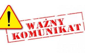 Ważny komunikat