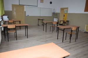 8. Sala egzaminacyjna ZSO w Wąbrzeźnie