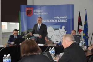 Odbyła się XXV Sesja Rady Powiatu w WąbrzeźnieDSC_1220