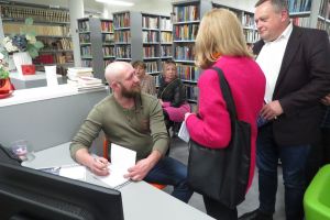 Spotkanie z Wiktorem Zakrzewskim w bibliotece