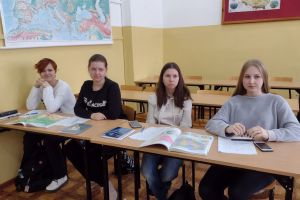Uczniowie z Ukrainy w Liceum