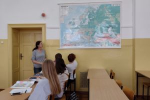 Uczniowie z Ukrainy w Liceum