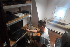 Uczniowie na stażu zawodowym w ramach projektu „Dziś nauka jutro praca II” (5)