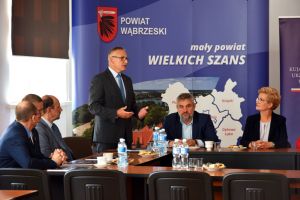 17. Konferencja Wojewody w Starostwie Powiatowym w Wąbrzeźnie