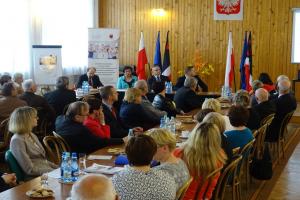 11. Konferencja otwierająca projekt w Starostwie Powiatowym w Wąbrzeźnie