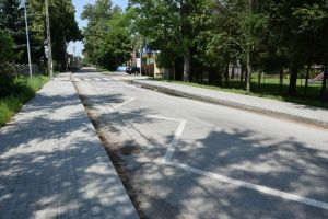 Przebudowa przejscia dla pieszych w miejscowosci Łobdowo