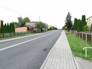 Remont drogi w centrum Książek