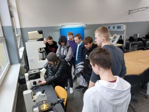 wizyta uczniów ze szkół podstawowych w Zespole Szkół