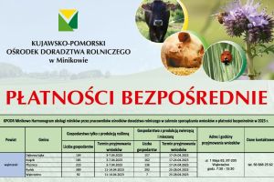 Plakat przedstawiający informacje o harmonogramie składania wniosków (przedstawione w treści informacji)