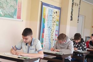 Uczestnicy Konkursu Palcem po mapie w Zespole Szkół (4)