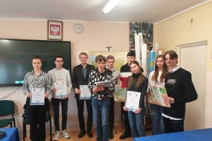 Uczestnicy Konkursu Palcem po mapie w Zespole Szkół (10)
