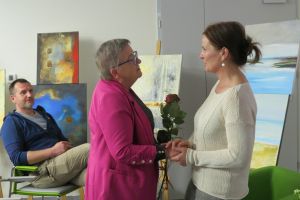 Spotkanie z Kariną Obarą w wąbrzeskiej bibliotece (5)