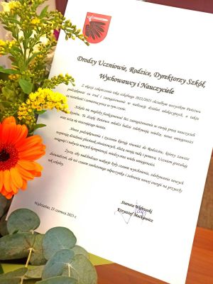Życzenia na zakończenie roku szkolnego