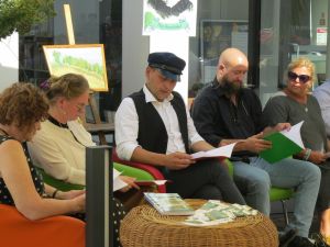 Narodowe czytanie w wąbrzeskiej bibliotece