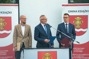 Otwarcie nowej remizy w Książkach