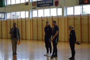 Spotkanie Klubu Sportowego Toruńskie Anioły w Zespole Szkół w Wąbrzeźnie