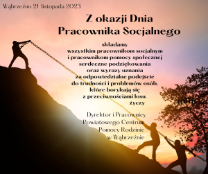 Życzenia - Dzień Pracownika Socjalnego