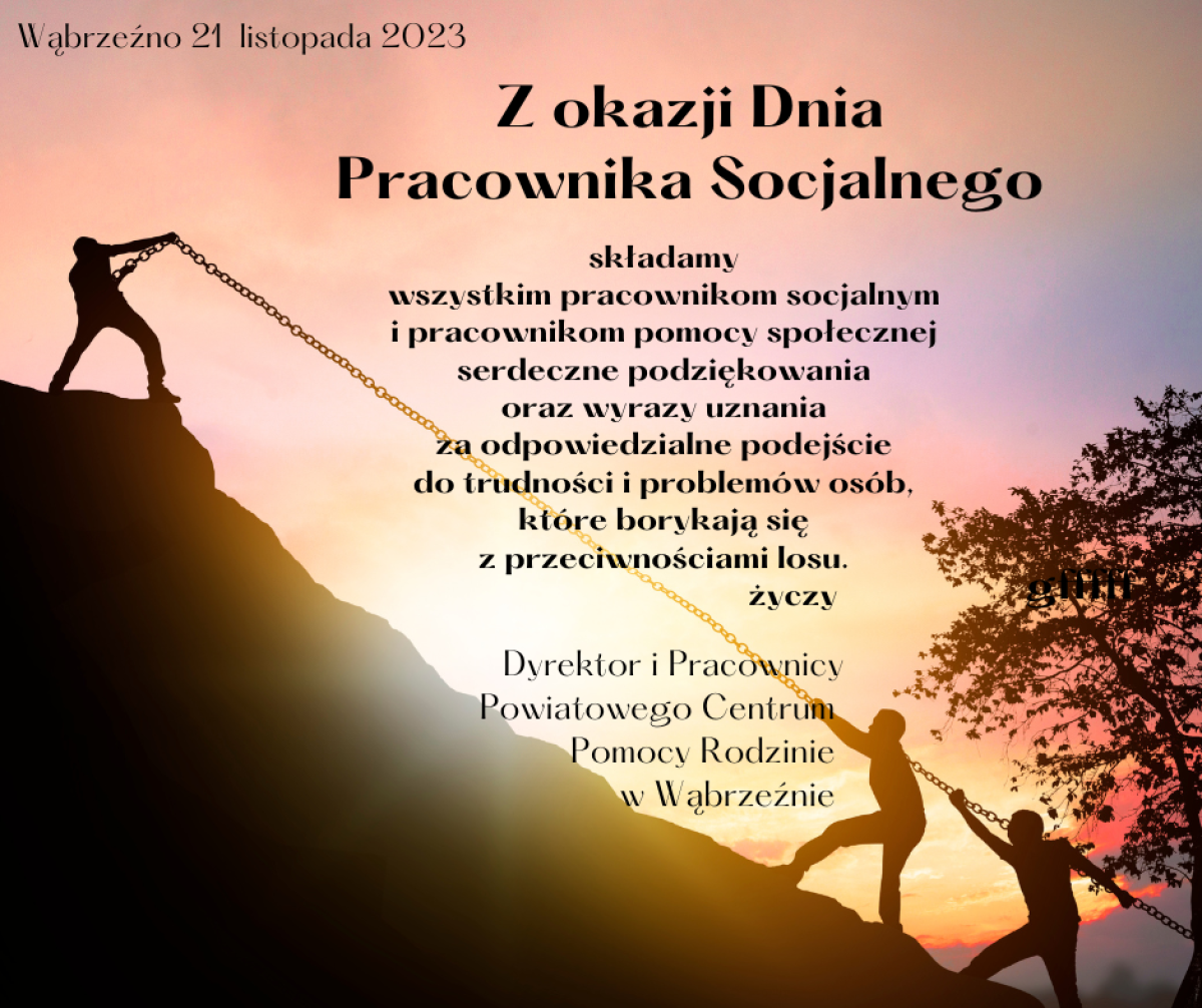 Życzenia - Dzień Pracownika Socjalnego