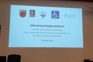 Warsztaty bezpieczeństwa.