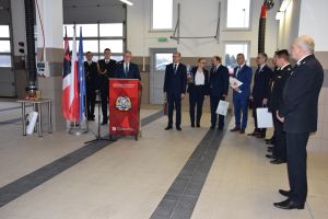 Uroczyste zakończenie służby Zastępcy Komendanta Powiatowego PSP w Wąbrzeźnie (2)