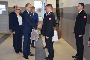 Uroczyste zakończenie służby Zastępcy Komendanta Powiatowego PSP w Wąbrzeźnie (4)