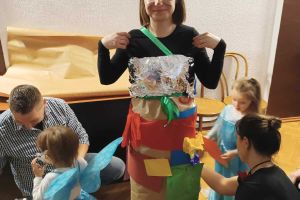 Zdjęcie z balu karnawałowego.