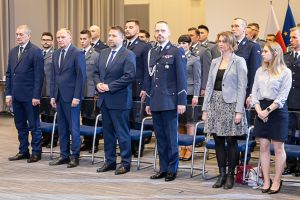 Uroczystość wręczenia medali im. podkomisarza Andrzeja Struja przez Ministra Spraw Wewnętrznych i Administracji (1)