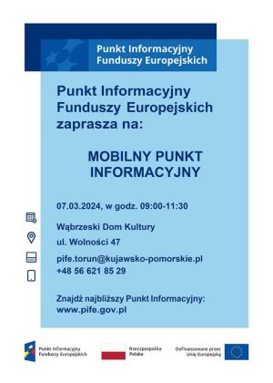 Punkt Informacyjny Funduszy Europejskich