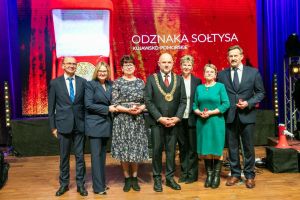 Uroczystość wręczenia odznak dla sołtysów z województwa kujawsko-pomorskiego - Powiat Wąbrzeski