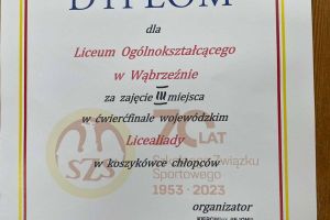 Ćwierćfinał Wojewódzkiej Liceliady w koszykówce chlopców (6)