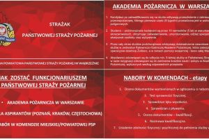 Spotkania dot. pracy w Państwowej Straży Pożarnej (1)