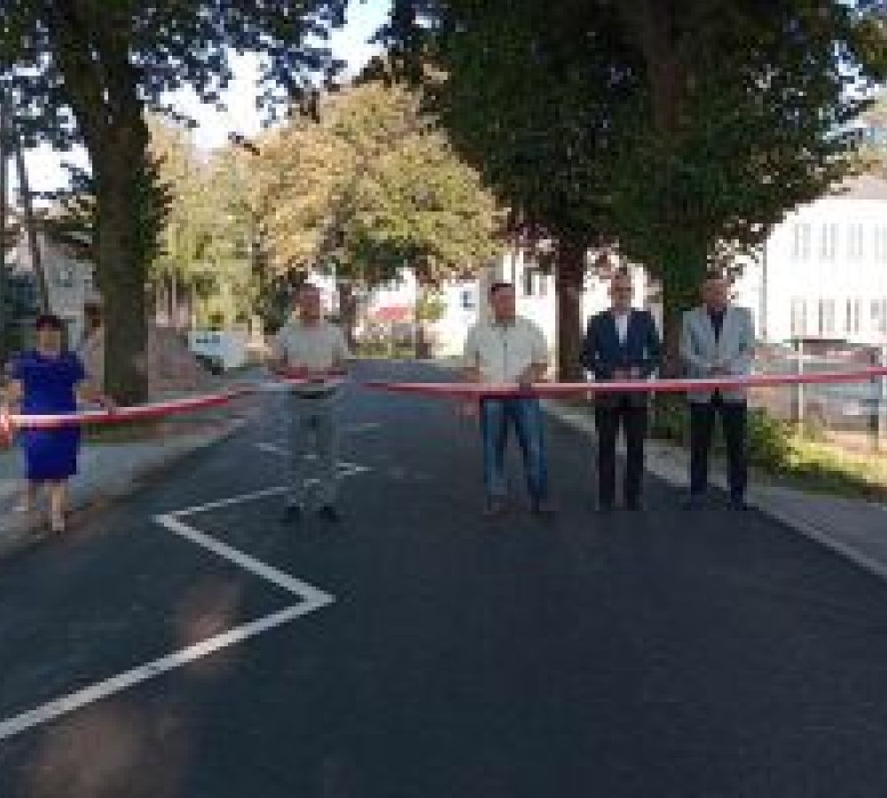 Uroczyste otwarcie drogi Książki-Kruszyny (1)
