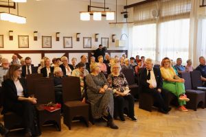 Goście uroczystych obchodów Dnia Białej Laski.