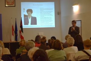 Regionalista Paweł Becker opowiadający o Marii Barylskiej.
