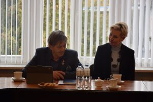 Pani Katarzyna Lubańska Wiceprzewodnicząca Sejmiku Województwa Kujawsko Pomorskiego i Pan Tadeusz Pogoda Przewodniczący...
