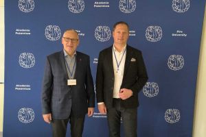 Trzeci dzień kursu - na zdjęciu Starosta Wąbrzeski i Starosta Świecki.
