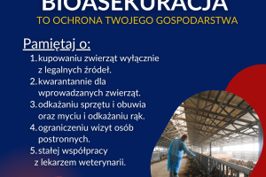 Bioasekuracja przed pryszczycąBioasekuracja przed prysznicą